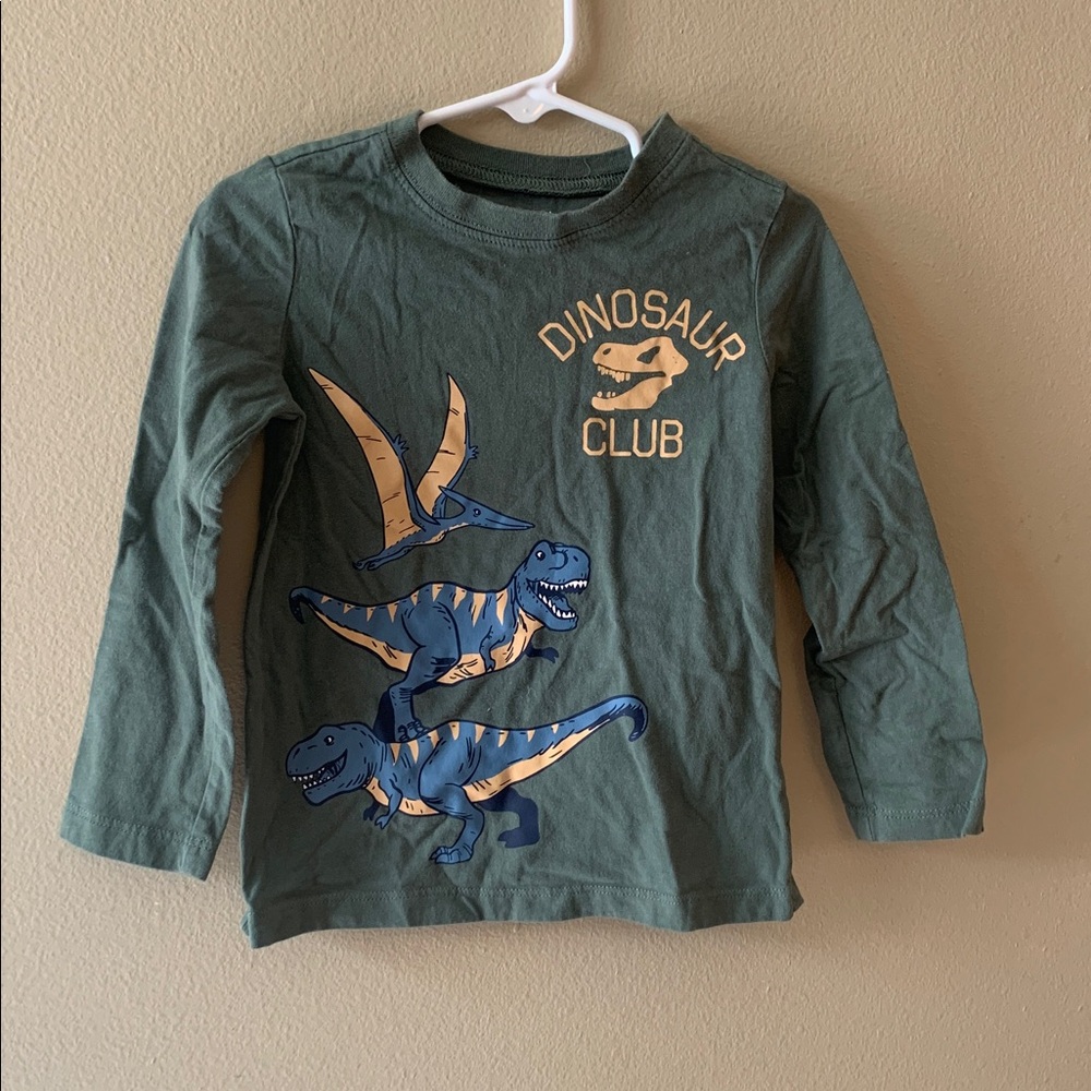 Carter's Green Dinosaur Graphic Tee